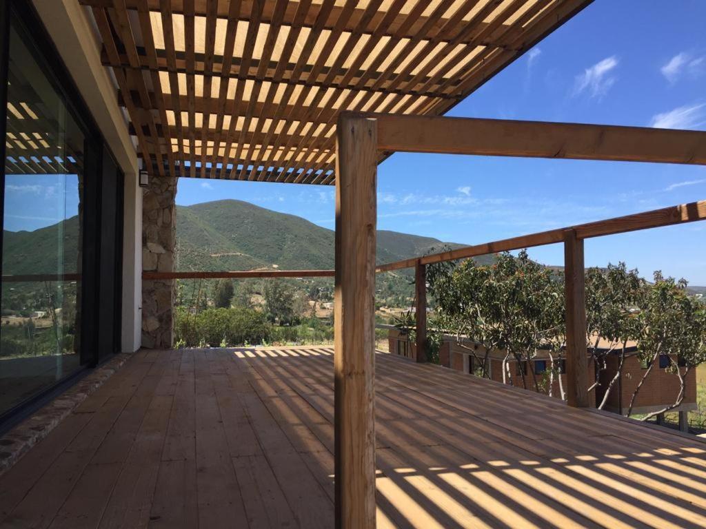 Chalet Nativo - Fabulous Terrace & Vineyard Valle de Guadalupe Exterior photo