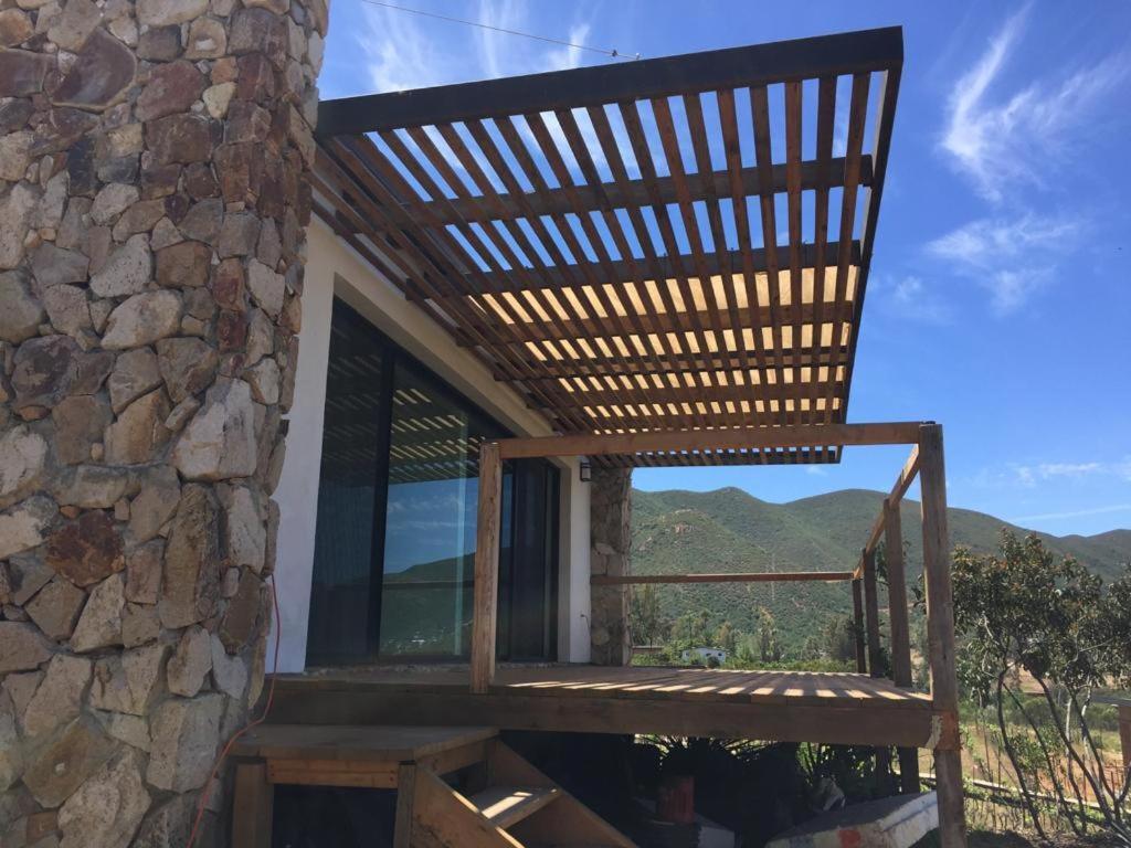 Chalet Nativo - Fabulous Terrace & Vineyard Valle de Guadalupe Exterior photo